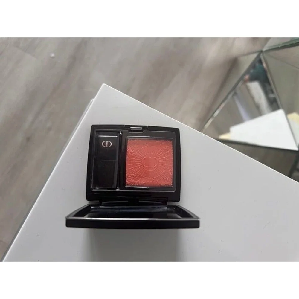 Limited Edition Dior Rouge Blush Couture Color Blush in 556 Cosmic Coral